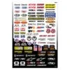 Factory Effex Micro Sponsor Sticker Sheet