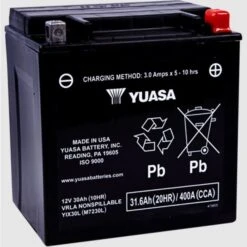 Yuasa Factory Activated Battery