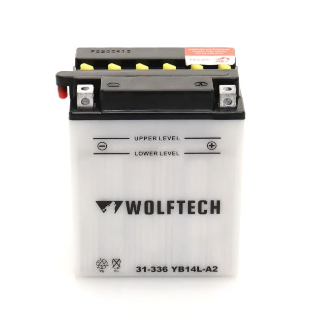 Wolftech Battery - YB14L-A2 1 Wolftech Battery - YB14L-A2