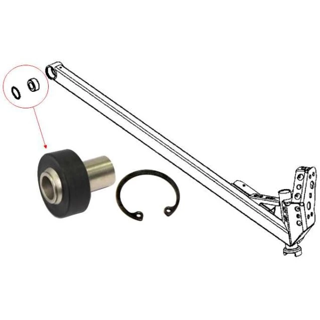 Sports Parts Inc. Trailing Arm Rear Bushing For Polaris 1 Sports Parts Inc. Trailing Arm Rear Bushing For Polaris