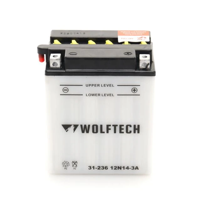 Wolftech Battery - 12N14-3A 1 Wolftech Battery - 12N14-3A