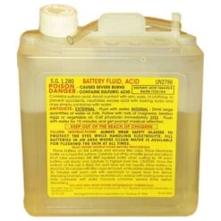 Yuasa Battery Acid Bottle, 32oz