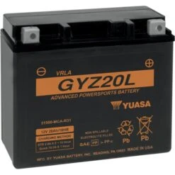 Yuasa Factory-Activated Maintenance-Free Battery