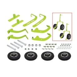 Sports Parts Inc. Ski Protec Dolly Set With Premium Wheels