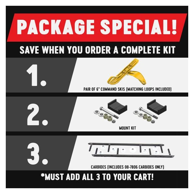 Slydog Command Skis, 6" 2 Slydog Command Skis, 6" - Image 2