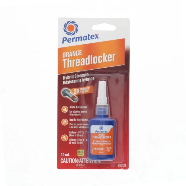 Permatex High Strength Removable Threadlocker, 10mL 1 Permatex High Strength Removable Threadlocker, 10mL