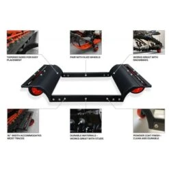 Caliber Rear Trax Wheels 2.0